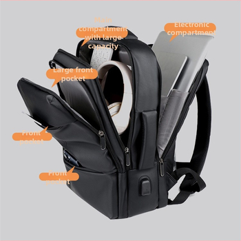 Σακίδιο Πλάτης Unisex Νάιλον 20-35L με Ιμάντα Αερισμού