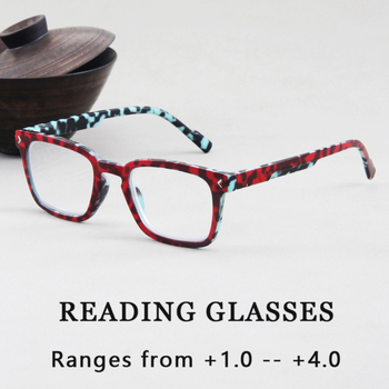 Γυαλιά ανάγνωσης με φακούς PC, προστασία από μπλε φως, πλήρους πλαισίου, τετράγωνα πλαίσια