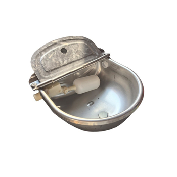 Автоматична чаша за вода от неръждаема стомана за говеда и коне с плаваща топка (304 неръждаема стомана)