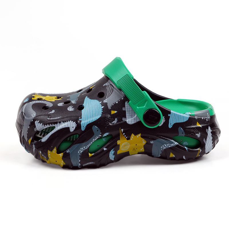 Sandalai – EVA viršus, stora padas, be vidpadžio, kasdieninis stilius, vaikams 4–16 metų