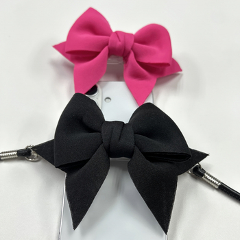 Τσάντα crossbody με κλιπ-σύνδεσμο με σχοινί, πολυεστέρας, ένθετο γυαλί, μοντέλο A7539, χειμερινή συλλογή 2025