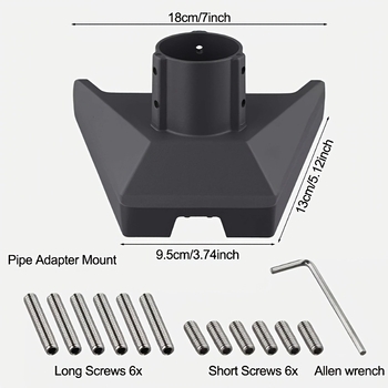 GEN3 αλουμινένιος βραχίονας βάσης σήματος, μοντέλο A810, συμβατό GEN3, ρετρό στυλ, χύτευση υπό πίεση