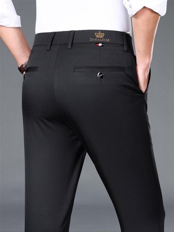 Ανδρικά παντελόνια Corduroy και Λινό, κανονικής εφαρμογής για διοικητική/δικαστική στολή, Άνοιξη 2025