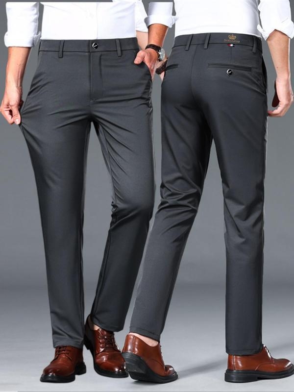 Ανδρικά παντελόνια Corduroy και Λινό, κανονικής εφαρμογής για διοικητική/δικαστική στολή, Άνοιξη 2025