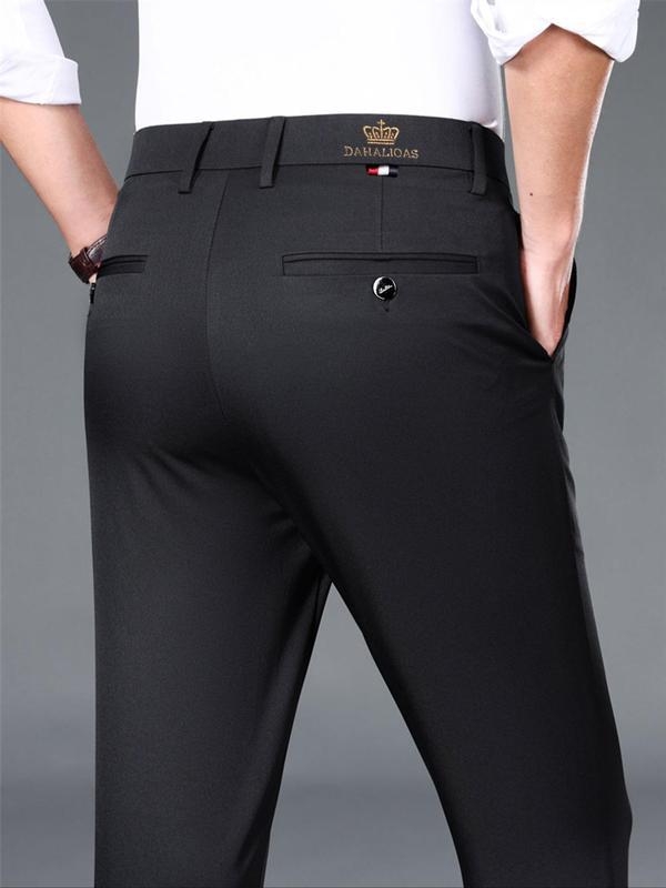 Ανδρικά παντελόνια Corduroy και Λινό, κανονικής εφαρμογής για διοικητική/δικαστική στολή, Άνοιξη 2025