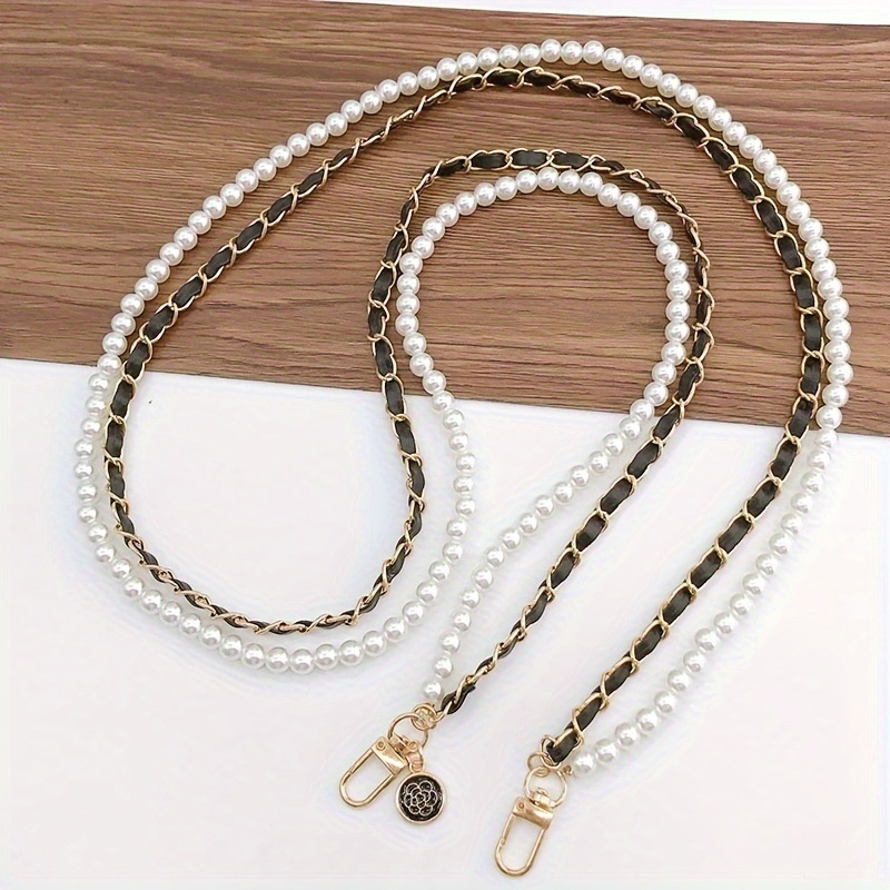 Τσάντα κινητού με μαργαριριένο δέρμα, crossbody | Κωδικός jd601099652421592; Προέλευση Κίνα; Λανσάρισμα: Χειμώνας 2025; Εξαγωγικό αποκλειστικό