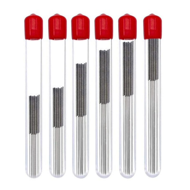 Комплект от 60 игли за почистване на дюза за 3D принтер, неръждаема стомана