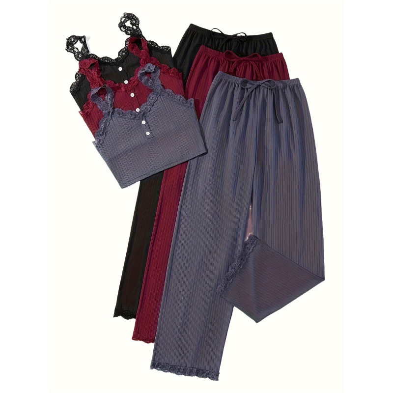 Ženski pidžama set od Sea Island svile, osnovni i pastoralni stil, srednja gustoća tkanine 141–160 g/m2, svakodnevno nošenje, proljeće