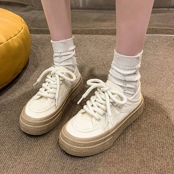 Παπούτσια από καμβά για ενήλικες - Με κορδόνια, διαπνοή, ελαφριά, αντιολισθητική σόλα από καουτσούκ, χαμηλό προφίλ