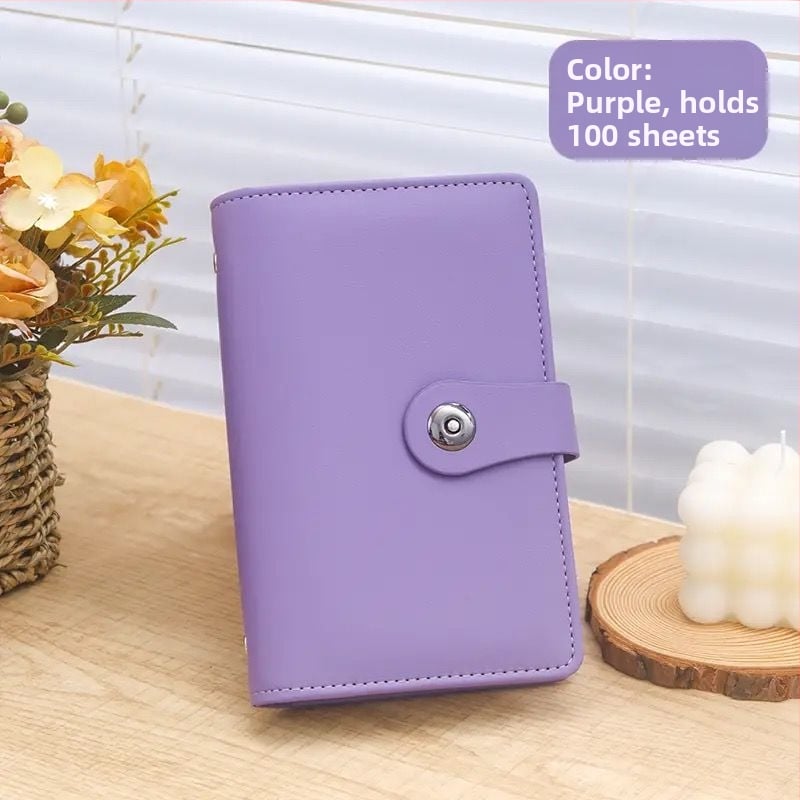 Pinigų taupymo organizatorius – PU oda, PVC įdėklas, atsparus vandeniui, universalus, miesto minimalistinis stilius, kasdieniam naudojimui