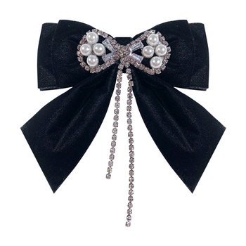 Καρφίτσα από κράμα, γυναικείου κορεατικού στυλ με φιόγκο, διακοσμητική, SLX053