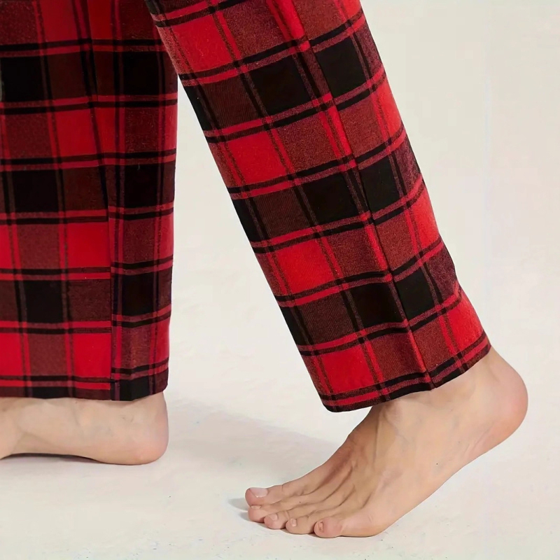 Pantaloni masculi drepti, casual sport, talie medie, țesătură elastică, șnur de strângere, imprimeu digital