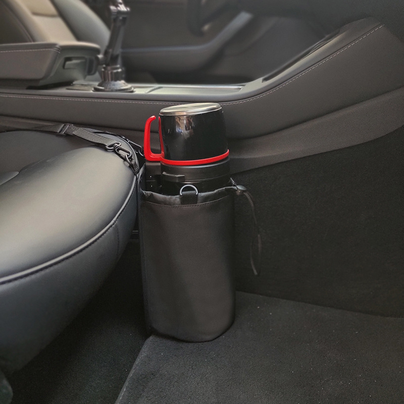 Držač termosa za bočnu stranu središnje konzole automobila, od tkanine, vodootporan, otporan na naprezanje, visi