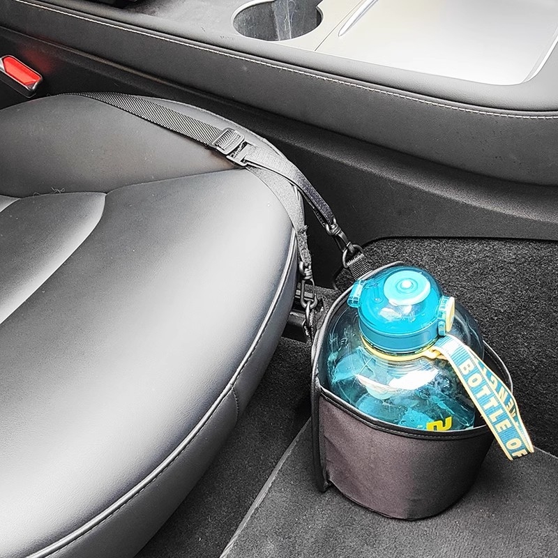 Držač termosa za bočnu stranu središnje konzole automobila, od tkanine, vodootporan, otporan na naprezanje, visi
