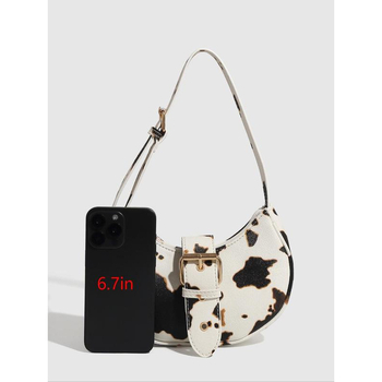 Geantă crossbody din lână, stil Cyber Function, model jd1731177249832472862, lansare primăvară 2018