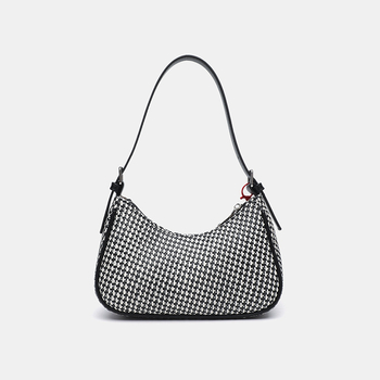 Τσάντα καμβά crossbody, οριζόντιο τετράγωνο σχήμα, με φερμουάρ, πολυεστερική επένδυση, εσωτερικές θήκες: φερμουάρ, θήκη τηλεφώνου, ID θήκη