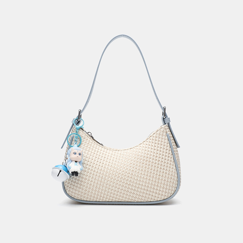 Platnena crossbody torba, horizontalni kvadratni oblik, zatvaranje na zip, podstava od poliester, unutarnji džepovi: zip džep, džep za telefon, džep za ID