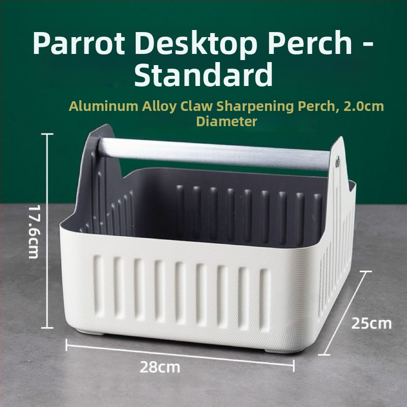Papagal - coș de toaletă de antrenament pentru birou (WP01) - Adult, Corp mediu, Pasăre