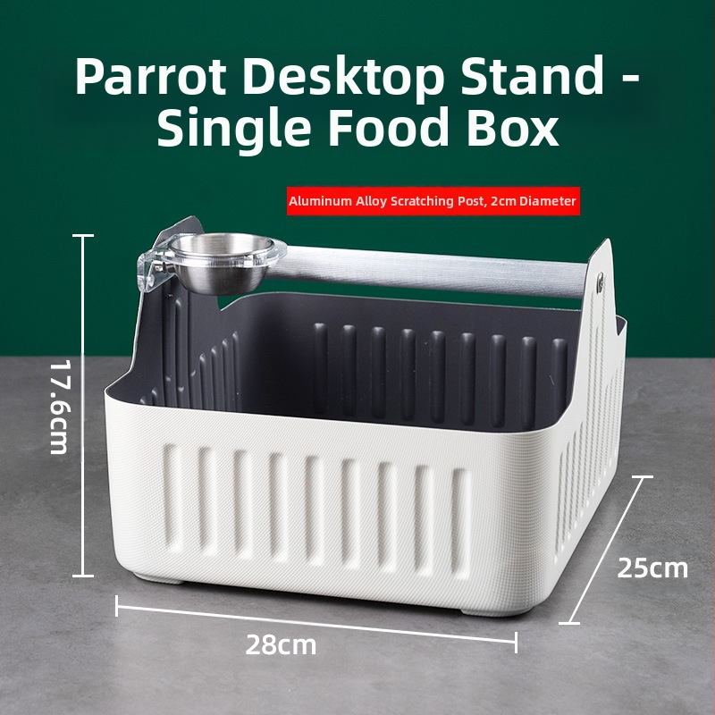 Papagal - coș de toaletă de antrenament pentru birou (WP01) - Adult, Corp mediu, Pasăre