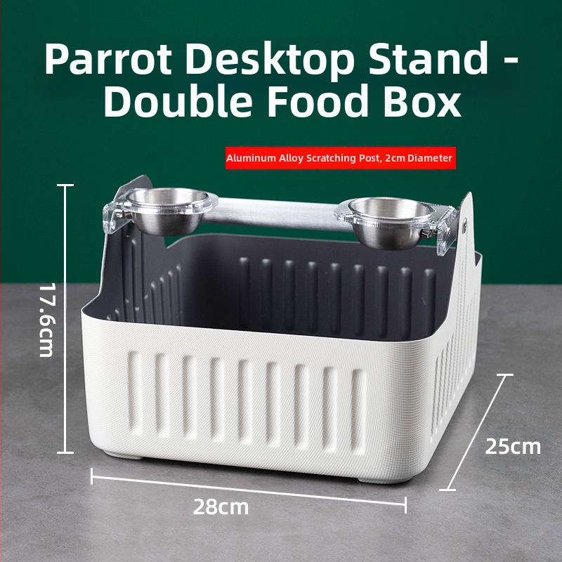 Papagal - coș de toaletă de antrenament pentru birou (WP01) - Adult, Corp mediu, Pasăre