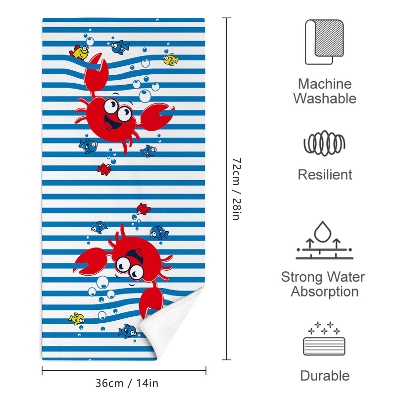 Set prosoape de sport – Două prosoape din fibre ultra-fine, tipărire pe ambele fețe, personalizabile cu logo, 200 g/m², absorbție 5–10 s