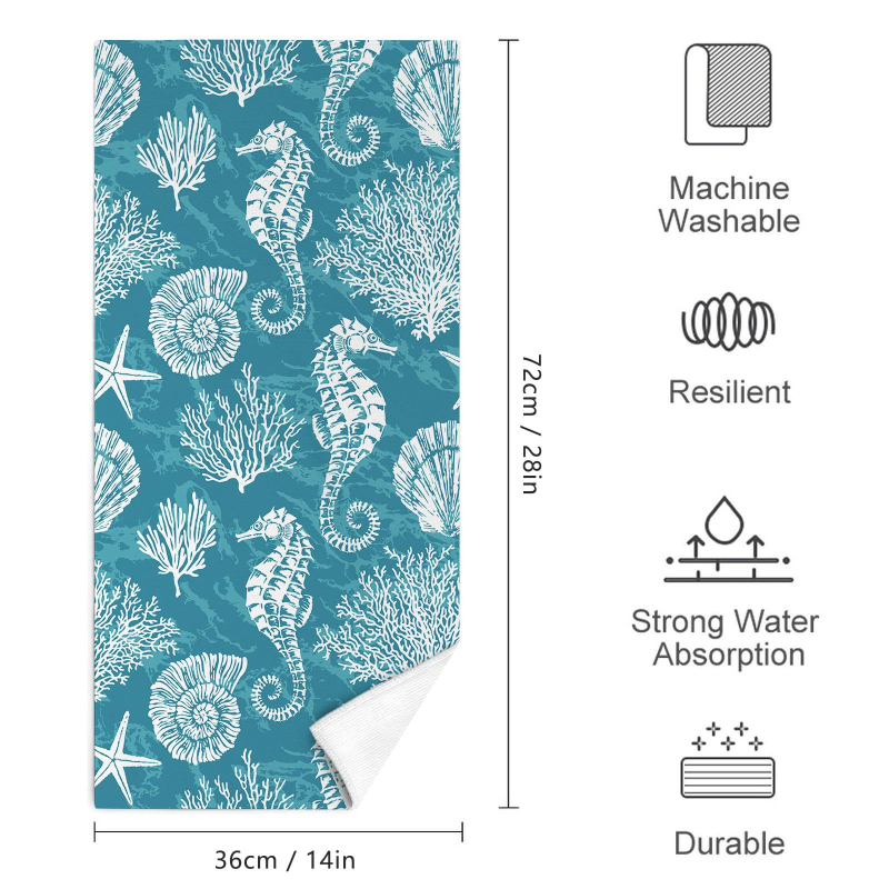 Set prosoape de sport – Două prosoape din fibre ultra-fine, tipărire pe ambele fețe, personalizabile cu logo, 200 g/m², absorbție 5–10 s