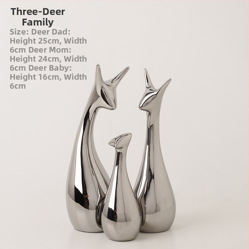 Behanmei κεραμικό βάζο ηλεκτροπλατιωμένο — πορσελάνη, στιλ ελαφρύ πολυτελείας