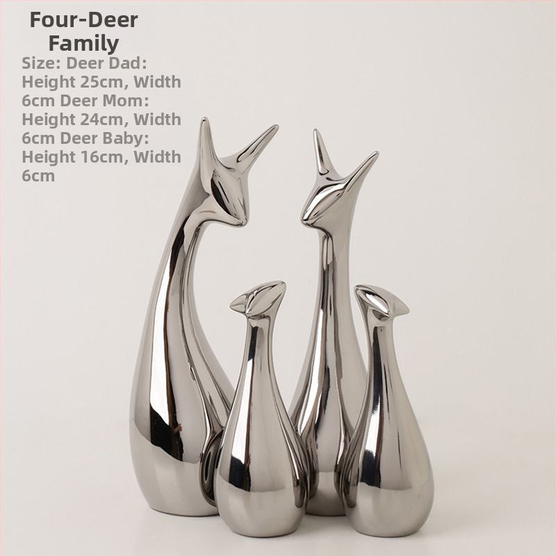 Behanmei κεραμικό βάζο ηλεκτροπλατιωμένο — πορσελάνη, στιλ ελαφρύ πολυτελείας