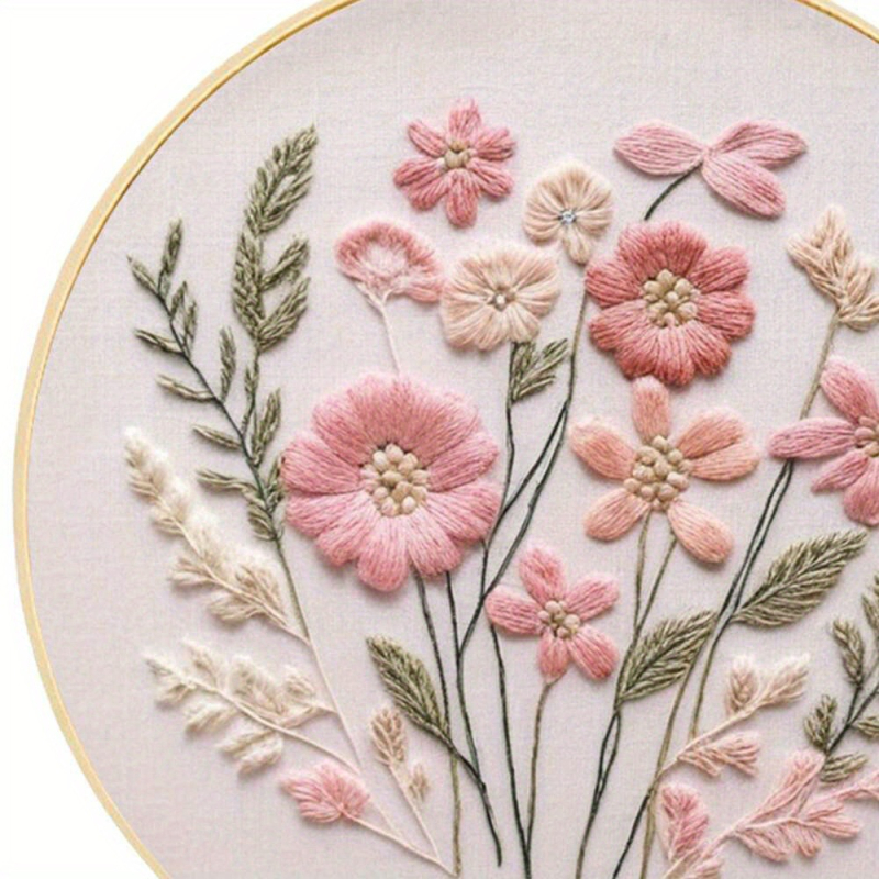 Junzhi Set za izšivanje: 3D DIY za početnike, božićni set