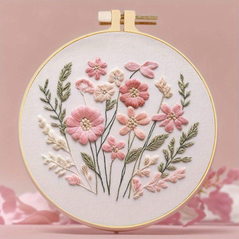 Junzhi Set za izšivanje: 3D DIY za početnike, božićni set