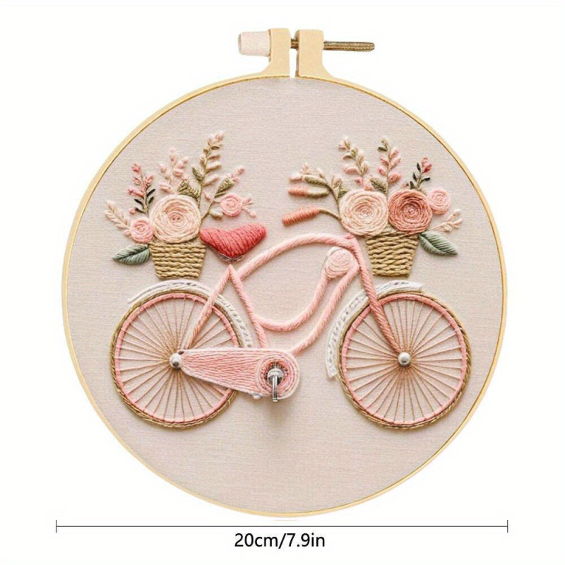 Junzhi Set za izšivanje: 3D DIY za početnike, božićni set