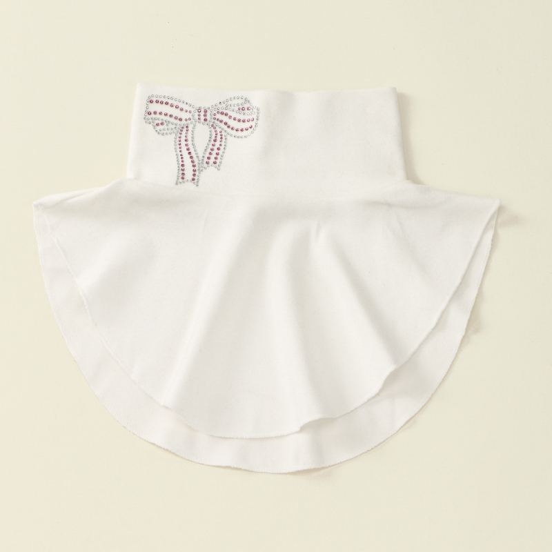 Шал за врата с панделка - украсен с диаманти, полиестер, дишащ, RS126