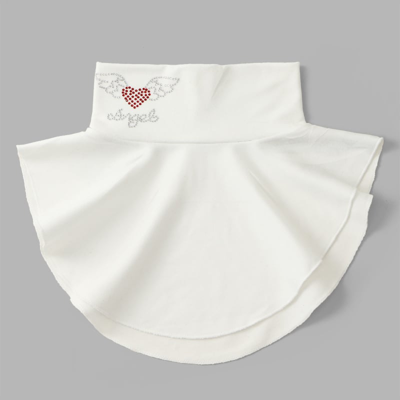 Шал за врата с панделка - украсен с диаманти, полиестер, дишащ, RS126