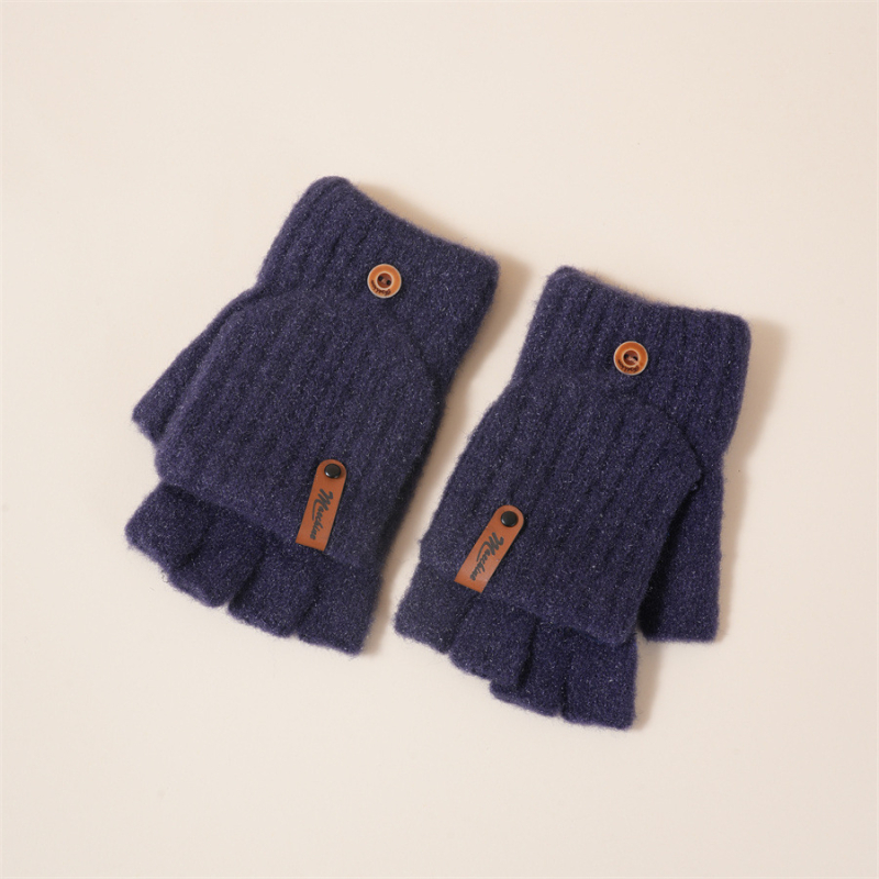 Γάντια χειμώνα από ακρυλικό, πλεκτά, unisex, ζεστά, με σχέδιο καρτούν