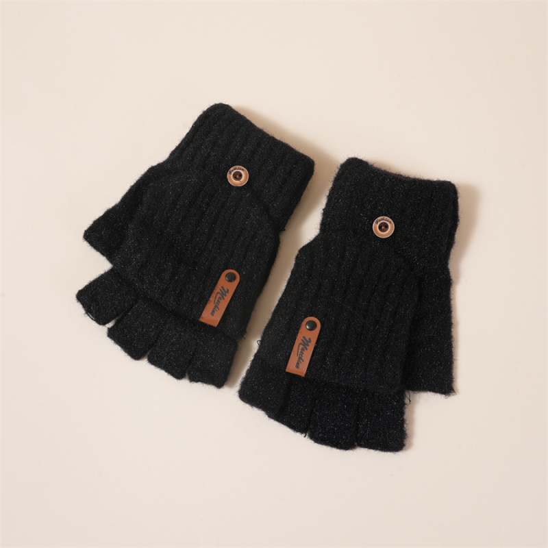 Γάντια χειμώνα από ακρυλικό, πλεκτά, unisex, ζεστά, με σχέδιο καρτούν