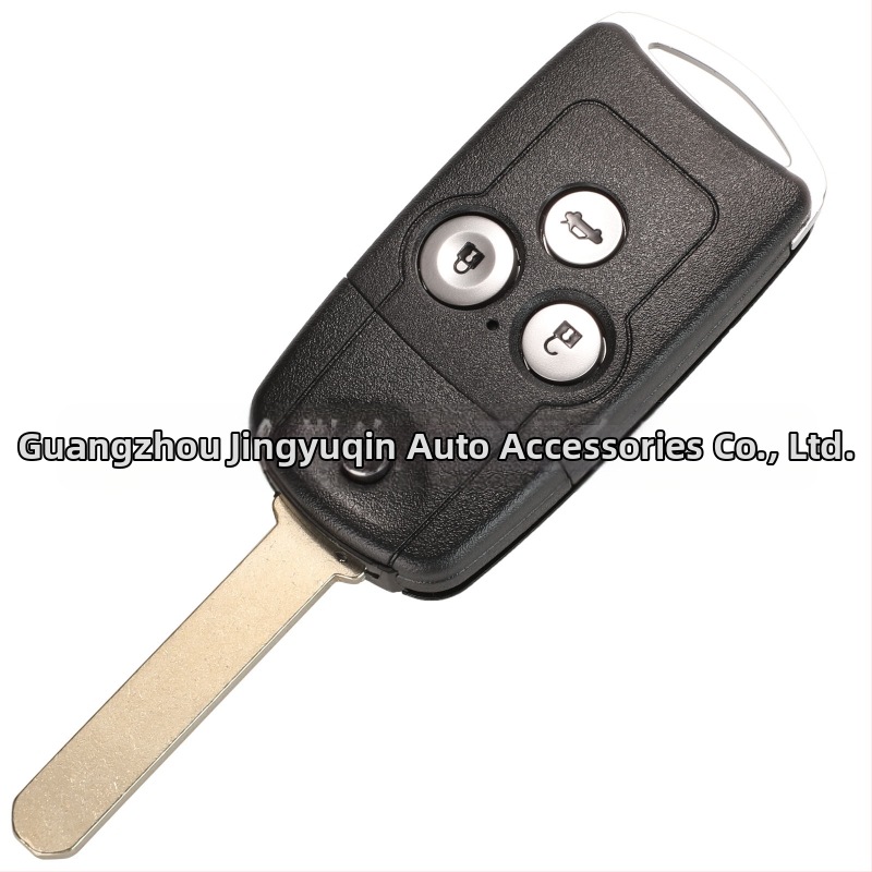 Carcasă pliabilă pentru cheie pentru Honda/Acura Accord Jazz CRV HRV — ABS + cupru, lamă din cupru, 55 g, compatibilă cu chei cu telecomandă pliabile