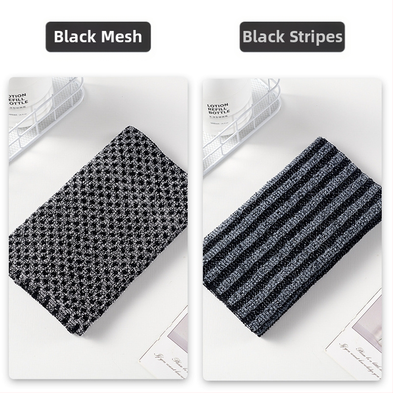 Кърпа за гръб със сребърни йони, антибактериална, абсорбираща, двустранна, дълга лента, rayon