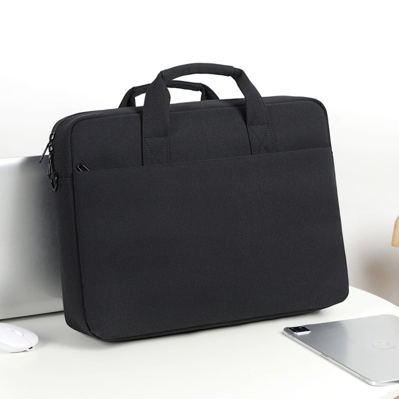 Taška na notebook s výplňou proti nárazu vzdušnými vankúšmi, vodeodolný Oxford materiál, podšívka z polyesteru, mestský minimalistický štýl