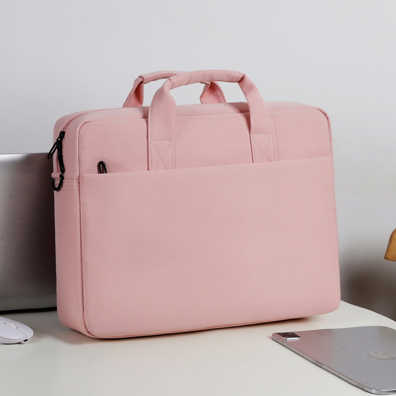 Taška na notebook s výplňou proti nárazu vzdušnými vankúšmi, vodeodolný Oxford materiál, podšívka z polyesteru, mestský minimalistický štýl
