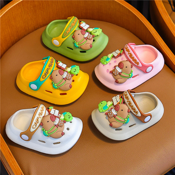 Παιδικά σανδάλια Crocs-style - EVA πάνω μέρος & σόλα, μοτίβο ζώου, αντιολισθητικά, για ηλικίες 1–12 ετών