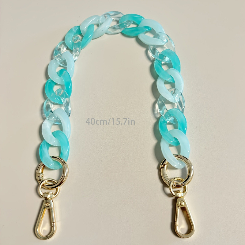 Carcasă pentru telefon cu lanț din acrilic, curea de încheietură decorativă, din plastic, sticlă încrustată, model jd601101147130982 (Iarna 2025)