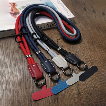 Унисекс каишка за телефон от полиестер, тъкана текстура, метална катарама, персонализирано лого, индивидуално опакована