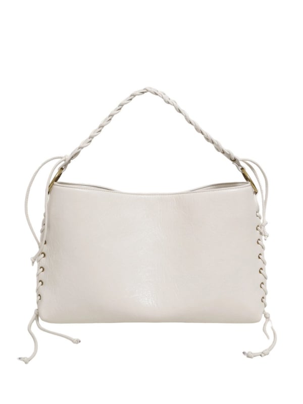 2025 őszi-téli tote táska fém szemdíszítéssel, nagy kapacitású, hétköznapi stílusú, crossbody egy vállon