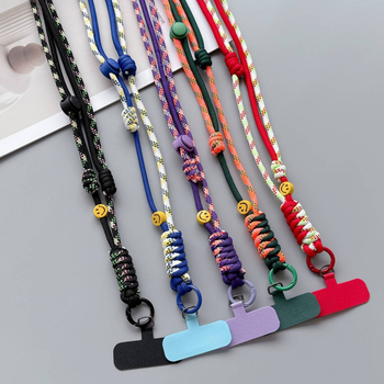 Telefonni kaiš, najlon telo, poliester šnura, metalna kopča, unisex, tisk logotipa