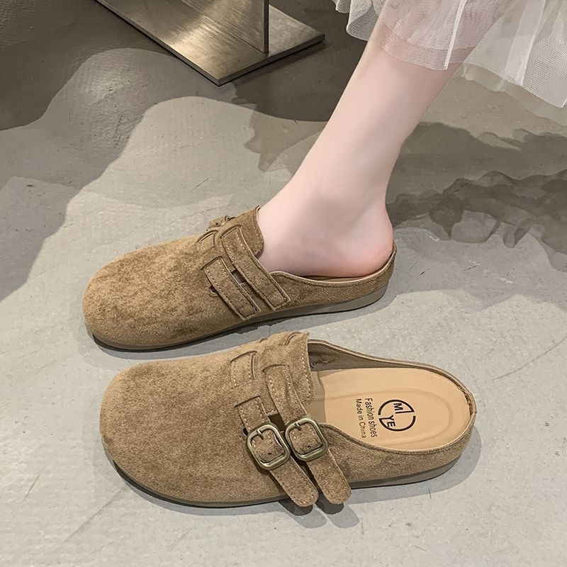 Loafers s oštrim vrhom, bez vezica, korejski stil; gornji dio od platna; gumena potplat; ravna potplata; debljina potplata 0-3 cm