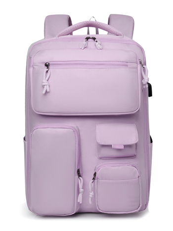 Unisex τσάντα πλάτης για ταξίδια, αδιάβροχη και ανθεκτική στη φθορά, από Oxford ύφασμα, χωράει 16 ιντσών φορητό, ιμάντες ώμου με αερόσφυρα