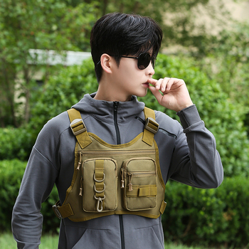 Cool Walker Ανδρική εξωτερική θωρακική τσάντα – Ultra-light, διαπνέουσα πολυεστερική κατασκευή για ορειβασία, πεζοπορία και ποδηλασία