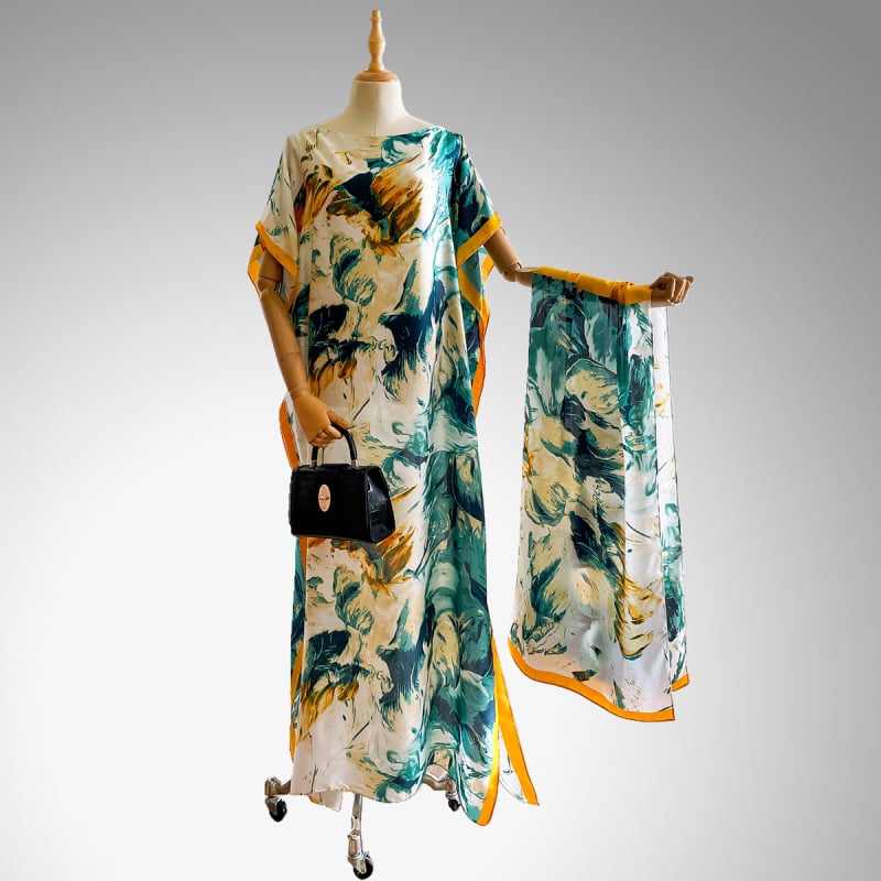 Ženski šal za plažu od umjetne svile, europsko-američki street stil, ravno tkano, dekorativna funkcija