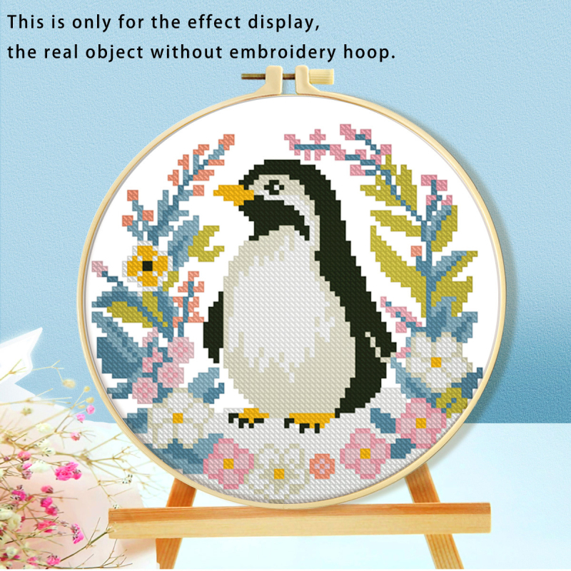 Kit de broderie cu cruce — Mona Lisa Royal, bumbac, 11CT, Seria Nordic Animale