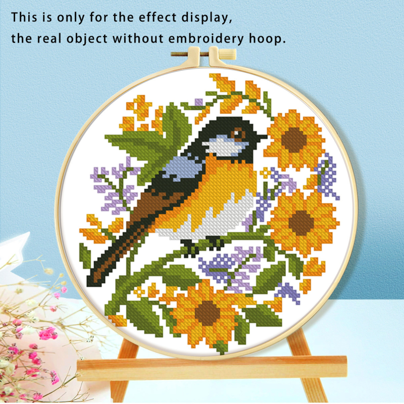 Kit de broderie cu cruce — Mona Lisa Royal, bumbac, 11CT, Seria Nordic Animale